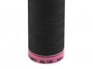 Polyesterov nit nvin 500 m Aspo Amann - 1284 Pirate Black, 5 ks