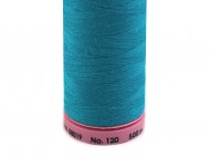 Polyesterov nit nvin 500 m Aspo Amann - 1394 modr tyrkys, 5 ks