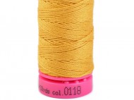 Polyesterov nit Aspo 30 / riflov nvin 30 m - 0118 Sulphur, 5 ks