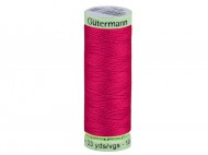 Polyesterov nit Gtermann Jeans nvin 30 m - 382 rov malinov, 1 ks