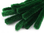 Chlupat� dr�tky na tvo�en� 15 mm d�lka 30 cm 4 zelen� jedle, 50 ks - zv�t�it obr�zek