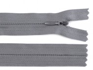 Spirlov zip skryt No 3 dlka 40 cm 316 ed neutrln, 1 ks - zvtit obrzek