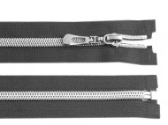 Spirlov zip No 7 dlka 75 cm se stbrnmi zoubky