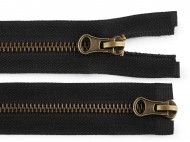 Zip staromosazn No 5 dliteln 2 jezdce / dvoucestn 80 cm