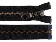 Staromosazn zip YKK No 5 dlka 80 cm bundov