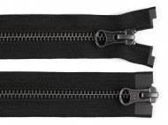 Zip kovov YKK No 5 dliteln 2 jezdce / dvoucestn 60 cm na koen bundy