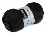 Pletac pze Gina / Jeans Plus 100 g 27 (53) ern, 1 ks - zvtit obrzek