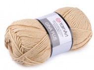 Pletac pze Gina / Jeans Plus 100 g 9 (07) hnd nejsvtlej, 1 ks - zvtit obrzek