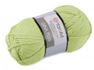 Pletac pze Gina / Jeans Plus 100 g 19 (11) zelen lipov, 1 ks - zvtit obrzek