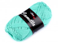 Bavlnn pletac pze Camilla 50 g 39 (8138) mint tmav, 1 ks - zvtit obrzek