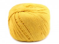 Bavlnn pze macrame 2-2,5 mm rozesvac - 4 lut, 1 ks
