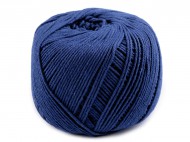Bavlnn pze macrame 2-2,5 mm rozesvac - 8 modr safrov, 1 ks
