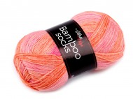 Pletac pze Bamboo Socks / ponokovka 100 g 5 (7901) korlov svtl, 1 ks - zvtit obrzek