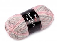 Pletac pze Bamboo Socks / ponokovka 100 g 2 (7903) pudrov, 1 ks - zvtit obrzek