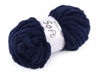 Pletac pze inylkov Soft 250 g - 13 modr tmav, 1 ks