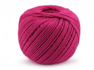 Bavlnn pze macrame 2 mm rozesvac - 6 pink, 1 ks