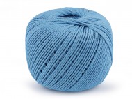 Bavlnn pze macrame 2 mm rozesvac - 9 modr azuro, 1 ks