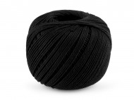 Bavlnn pze macrame 2 mm rozesvac - 18 ern, 1 ks