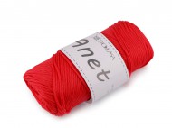 Pletac a hkovac pze Anet macrame 2 mm 90 g - 7 erven, 1 ks