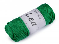 Pletac a hkovac pze macrame Lea 3 mm 90 g - 6 zelen, 1 ks