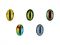 Sklenn kaboon dra oko 20x30 mm