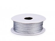 Lurexov rka / provzek 1 mm 2 stbrn, 1 ks - zvtit obrzek