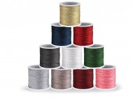Lurexov ra / briliantov motouz 0,3 mm vnon