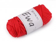 Pletac a hkovac pze macrame Ewa 4 mm 90 g - 4 erven, 1 ks