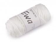 Pletac a hkovac pze macrame Ewa 4 mm 90 g - 2 Off White, 1 ks