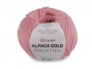 Pletac pze Alpaca Gold s flitry 50 g 3 (9306) rov sv., 1 ks - zvtit obrzek