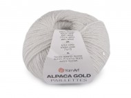 Pletac pze Alpaca Gold s flitry 50 g 6 (9303) ed nejsvtlej, 1 ks - zvtit obrzek