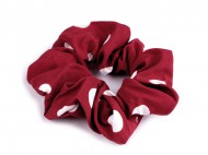 Gumika scrunchie do vlas, s puntky - zvtit obrzek