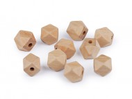 Devn korlky nelakovan 12x12 mm prodn, 10 ks - zvtit obrzek