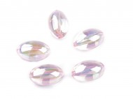 Plastov korlky olivy 13x20 mm 2 rov nejsv., 10 g - zvtit obrzek