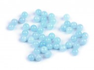 Akvamarn syntetick minerl 4 mm akvamarn, 88 ks - zvtit obrzek