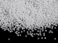 Rokajl 15/0 - 1,5 mm perleov, neprhledn M334 bl, 50 g - zvtit obrzek