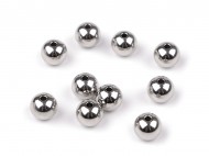 Korlky z nerezov oceli 10 mm platina, 10 ks - zvtit obrzek