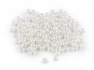 Sklenn voskov perly vroubkovan 4 mm 1 bl, 20 g - zvtit obrzek