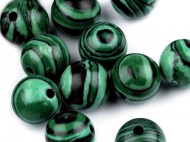 Malachit syntetick minerl 8 mm