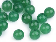 Minerln korlky Acht zelen, dobarven 8 mm - zvtit obrzek