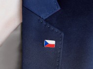 Bro / odznak mini vlajka esk republika