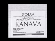 Vyvac tkanina Kanava 20x30 cm 54 oek bl, 1 ks - zvtit obrzek