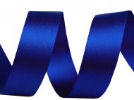 Atlasov stuha oboulc e 24 mm - 415 modr syt, 20 m