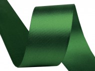 Atlasov stuha oboulc e 40 mm - 315 zelen tmav, 20 m
