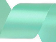 Atlasov stuha oboulc e 50 mm - 344 zelen alvj svtl, 20 m