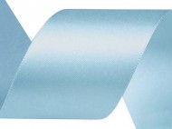 Atlasov stuha e 50 mm - 187 modr dtsk, 22.5 m