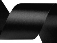 Atlasov stuha svazky po 3 m e 50 mm - 39 ern, 3 m