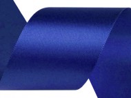 Atlasov stuha svazky po 3 m e 50 mm - 40 modr safrov, 3 m