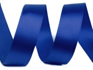 Atlasov stuha e 25 mm - 40 modr safrov, 22.5 m