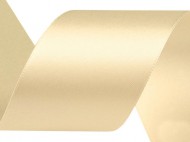 Atlasov stuha svazky po 5 m e 40 mm - 02 vanilka, 5 m